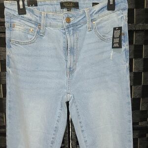 Rachel Roy Blue Light Wash High Rise Straight Leg Jeans size 8/29 NWT
